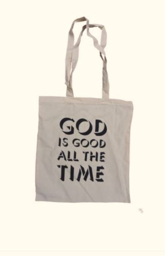 Torba bawełniana na zakupy GOD IS GOOD