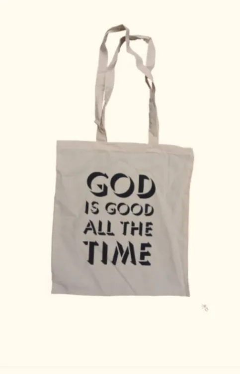 Torba bawełniana na zakupy GOD IS GOOD