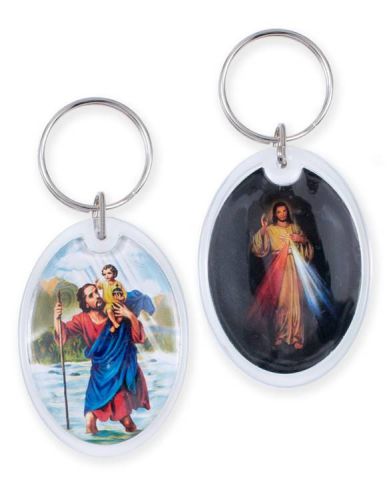 Brelok św. Krzysztof do samochodu - poświęcenie pojazdów KC299A sklep najniższa cena