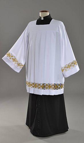 Uroczysta komża dla księdza 5-146-0 ✠ szaty liturgiczne ✠ ubrania dla księdza ✠ obłóczyny ✠ prymicje ✠ święcenia