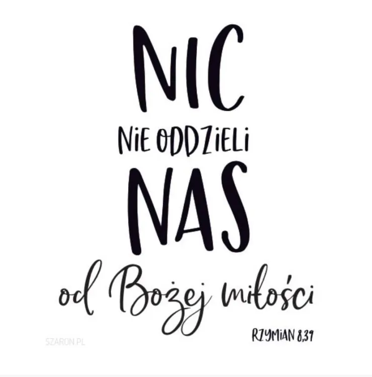 Księgarnia religijna - sklep chrześcijański Podstawka korkowa "Nic nie oddzieli nas od Bożej miłości" (Rz 8,39)
