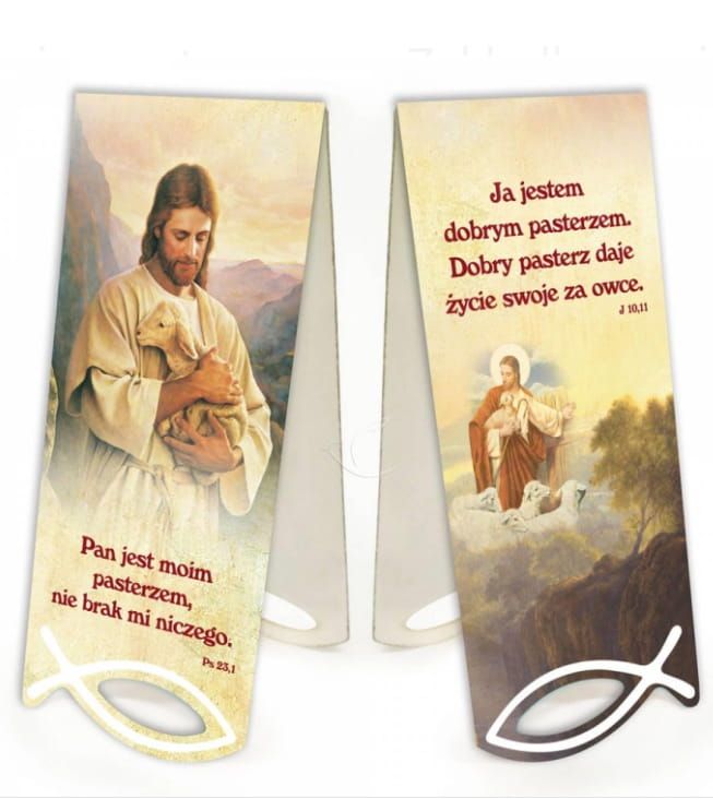 Magnetyczna zakładka do książki "Pan jest Pasterzem moim" produkty sakralne sklep księgarnia