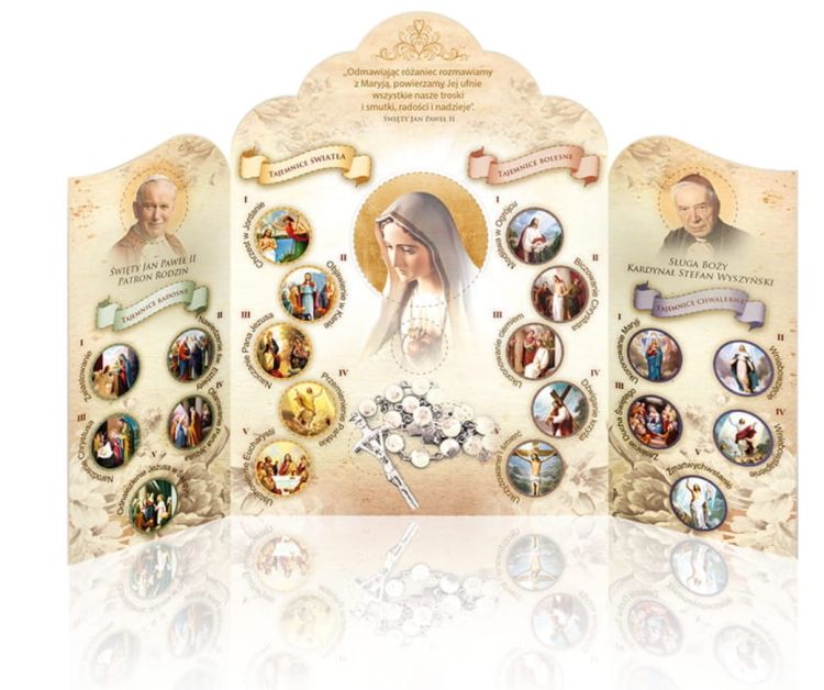 Sklep księgarnia religijna Sprawdziany kontrolki na różaniec dla dzieci 2020
