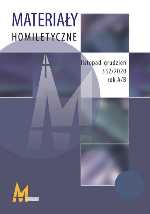 Materiały Homiletyczne rok A/B listopad-grudzień 2020 wydawnictwo św. Stanisława