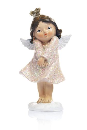 Figurka aniołka podświetlana 11 cm BV20295 księgarnia religijna dewocjonalia