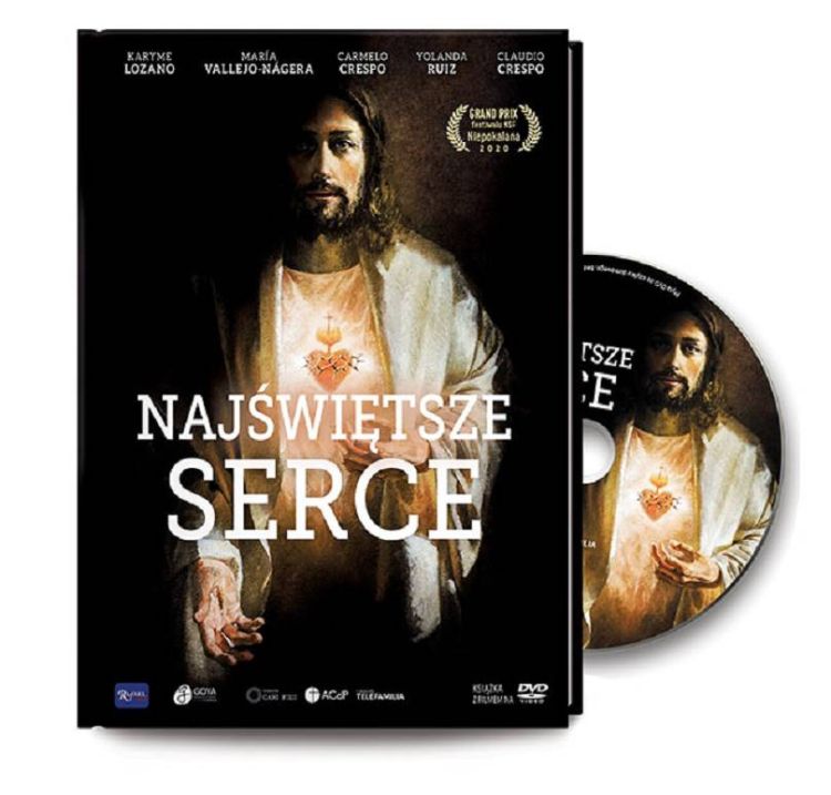 Księgarnia religijna Dom Wydawniczy RAFAEL: Najświętsze Serce - film na płycie DVD