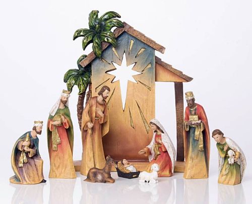 Sklep chrześcijański: Stajenka betlejemska figurki 30 cm HK-8030 dewocjonalia