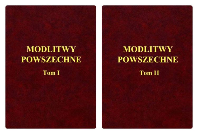 Modlitwy Powszechne na każdy dzień (2 tomy ) WITKM