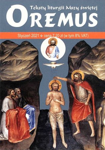 Oremus na STYCZEŃ 2021 - teksty liturgii Mszy Świętej księgarnia religijna