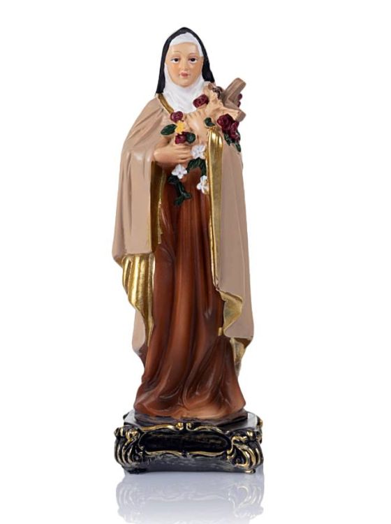 Figurka świętej Teresy od Dzieciątka Jezus 15 cm JS91410B sklep chrześcijańska