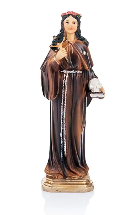 Sklep chrześcijański - Święta Rozalia figurka do postawienia 20 cm