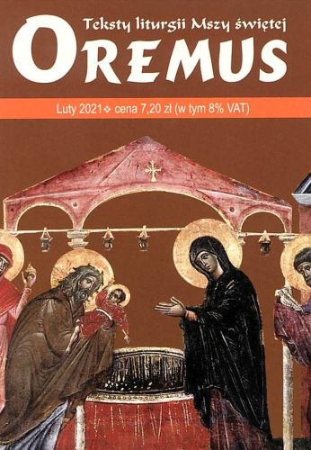 Księgarnia religijna: Oremus na LUTY 2021 - teksty liturgii Mszy Świętej