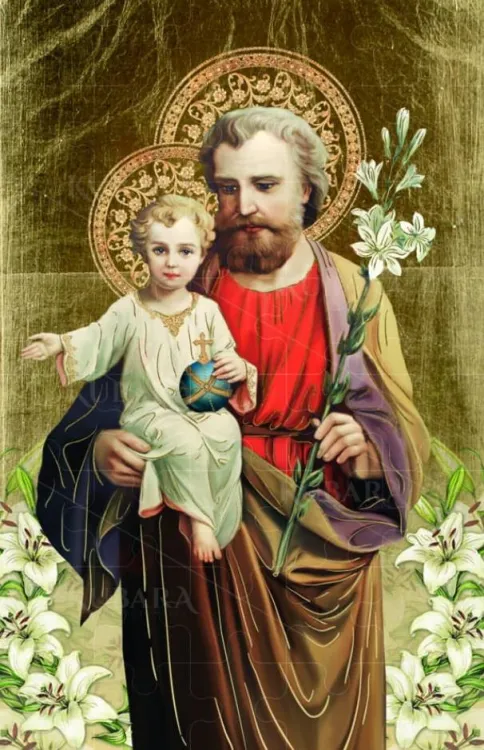 Religijne puzzle dla dzieci Święty Józef księgarnia religijna