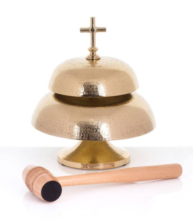 Sklep liturgiczny - Gong podwójny dwutonowy kościelny 786927 -