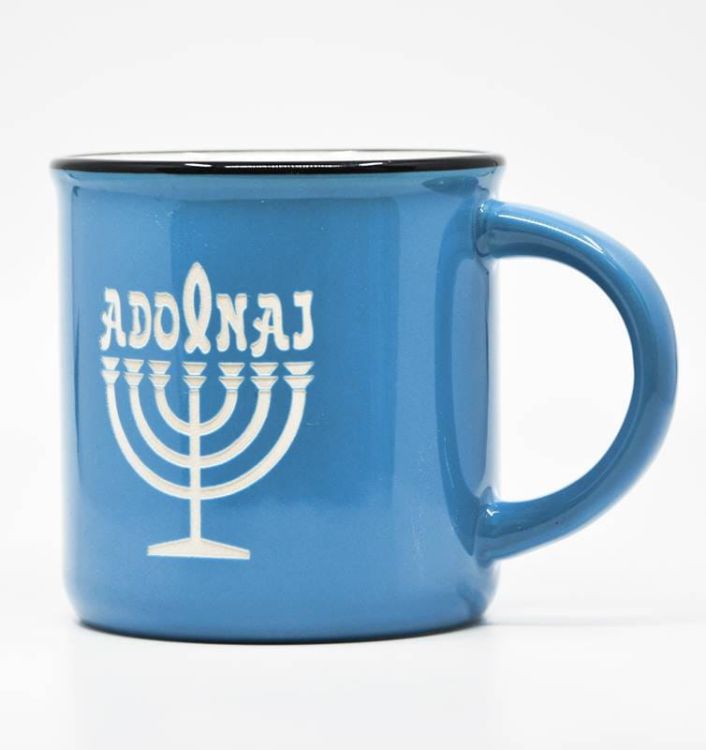 Księgarnia religijna - Kubeczek z grawerowanym motywem religijnym ADONAI