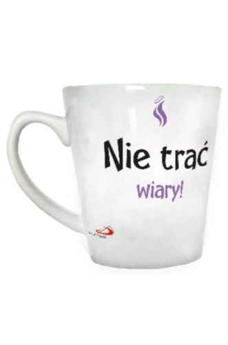 Kubek Święty Ojciec Pio "Nie trać wiary!" sklep chrześcijański