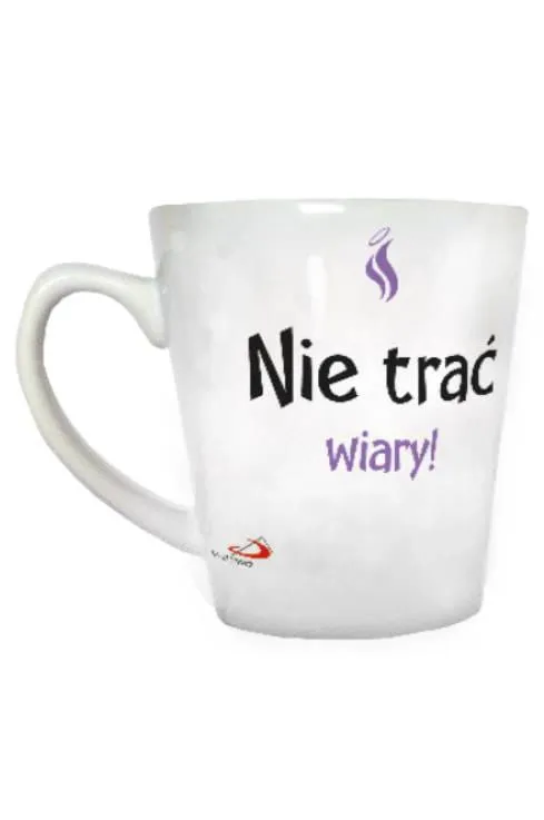 Kubek Święty Ojciec Pio "Nie trać wiary!" sklep chrześcijański