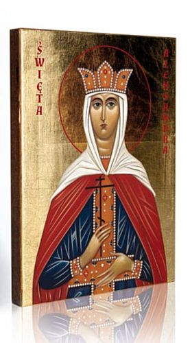 Ikona święta Aleksandra 12 x 16 księgarnia religijna