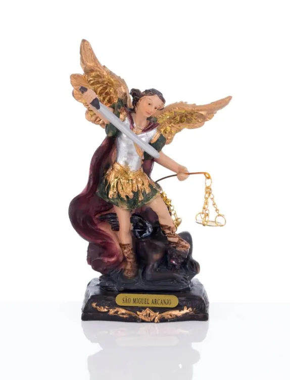 Święty Michał Archanioł figurka 10 cm JS00101-1A sklep chrześcijański figury religijne do postawienia