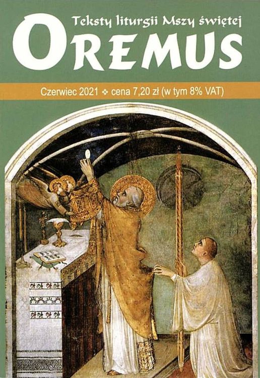 Chrześcijański sklep internetowy. Wydawnictwo PROMIC: Oremus na CZERWIEC 2021 - teksty czytań i liturgii Mszy Świętej