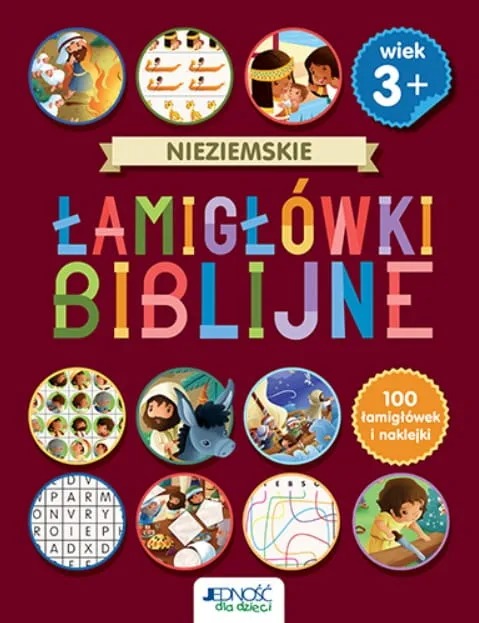 Księgarnia religijna - wydawnictwo Jedność - Nieziemskie łamigłówki biblijne 3+ - Andrew Newton