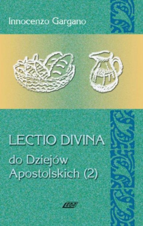 Lectio divina do Dziejów Apostolskich (2) - INNOCENZO GARGANO t.13 księgarnia religijna - sklep wydawnictwo Księży Sercanów