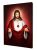 Upominki religijne | Obraz Najświętsze Serce Pana Jezusa na desce lipowej 20 x 25