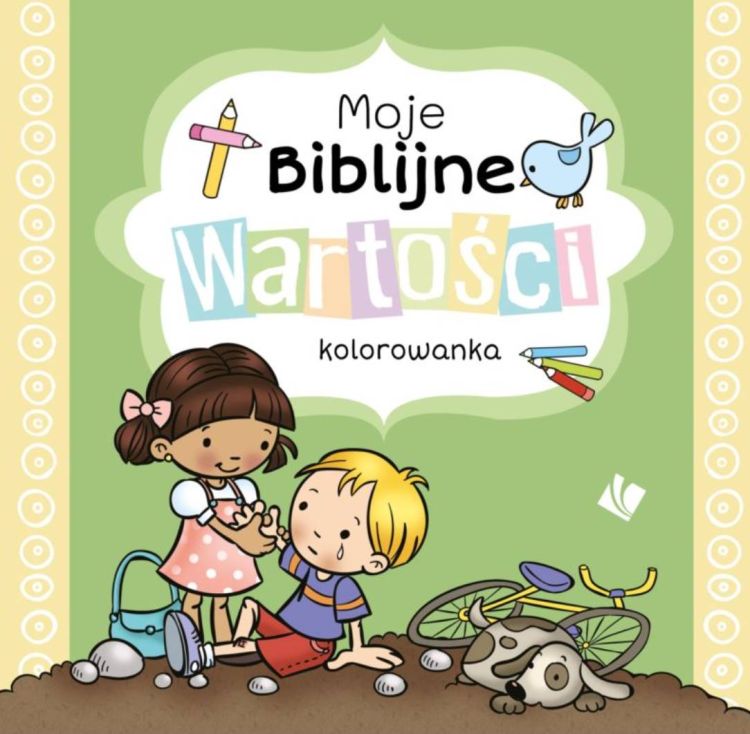 księgarnia religijna: Moje biblijne wartości - kolorowanka chrześcijańska dla dzieci