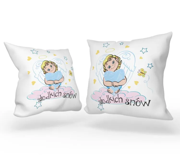 Sklep chrześcijański
Poduszka dla dziecka - Aniołek Słodkich snów ACHP005