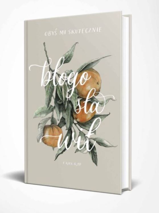Księgarnia chrześcijańska - Chrześcijański Notatnik Lux - Obyś skutecznie mi błogosławił 1 Krn 4, 10