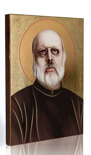 Ikona święty brat Albert Chmielowski 30 x 40