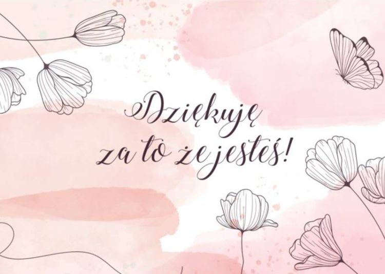 Karnet w kopercie "Dziękuję za to, że jesteś" księgarnia chrześcijańska