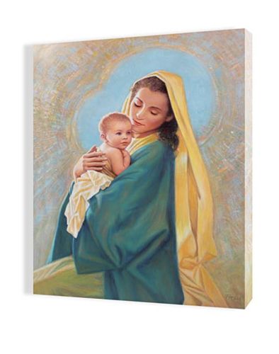 Maryja z małym Jezusem - obraz na płótnie canvas 50 x 60 księgarnia
