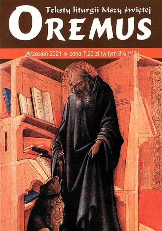 Oremus na WRZESIEŃ 2021 - teksty czytań i liturgii Mszy Świętej PROMIC wydawnictwo