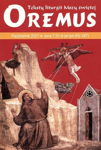 Oremus na PAŹDZIERNIK 2021 - teksty czytań na każdy dzień księgarnia religijna wydawnictwo PROMIC
