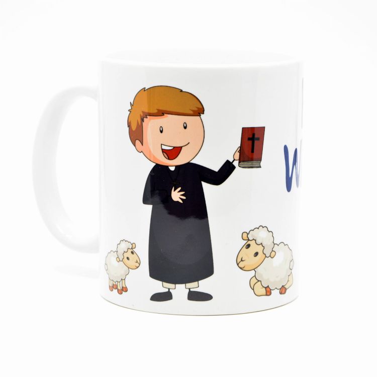 Kubek WIKAREGO "Paś owce moje" sklep z kubeczkami religijnymi