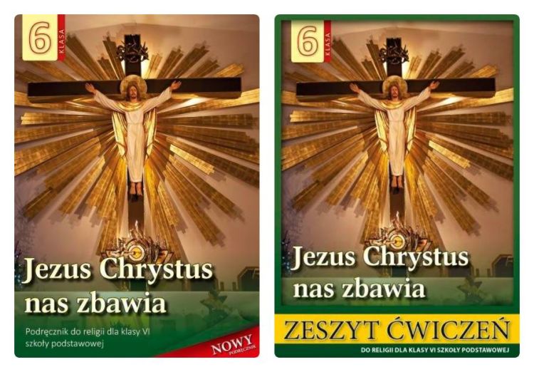 Wydawnictwo Diecezjalne Sandomierz: Jezus Chrystus nas zbawia - komplet do religii dla klasy VI (podręcznik + ćwiczenia)