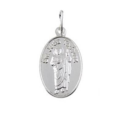 Medalik srebrny Święty Juda Tadeusz MZ4027 sklep medaliki srebrne dewocjonalia