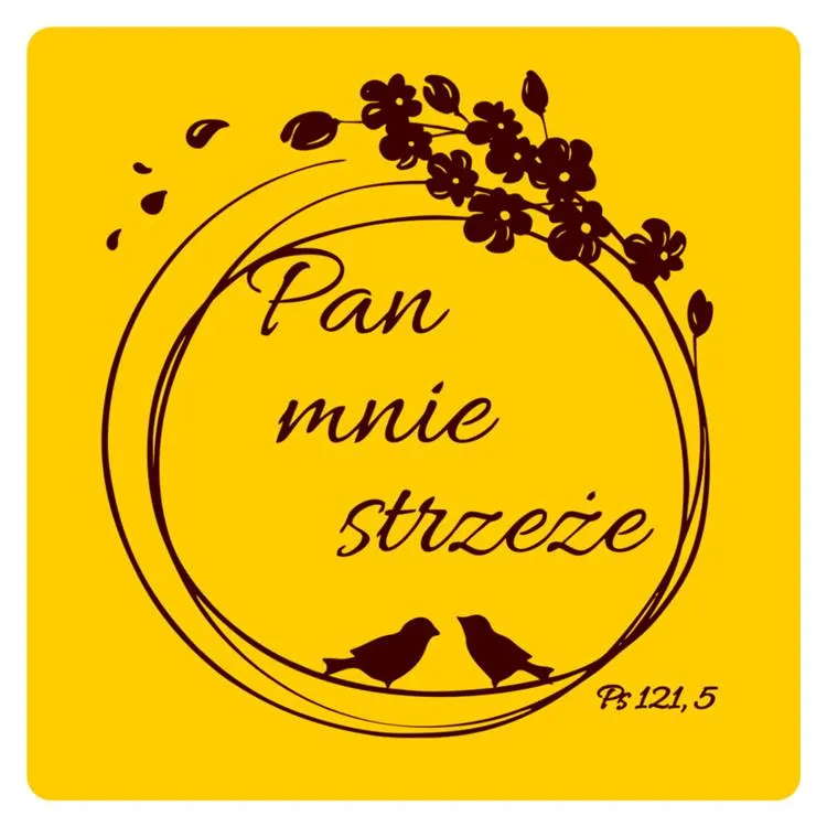 Podstawka korkowa "Pan mnie strzeże" (Ps 121,5) księgarnia religijna