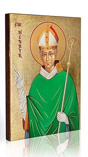 Księgarnia religijna sklep - Święty Henryk ikona 12 x 16