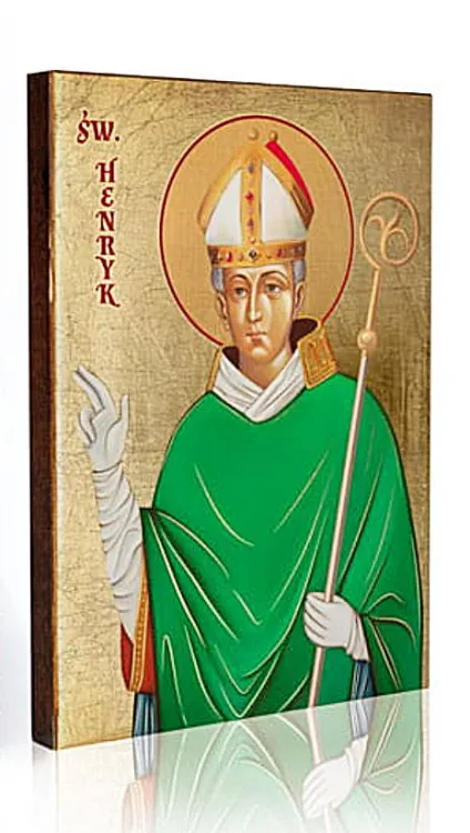 Księgarnia religijna sklep - Święty Henryk ikona 12 x 16