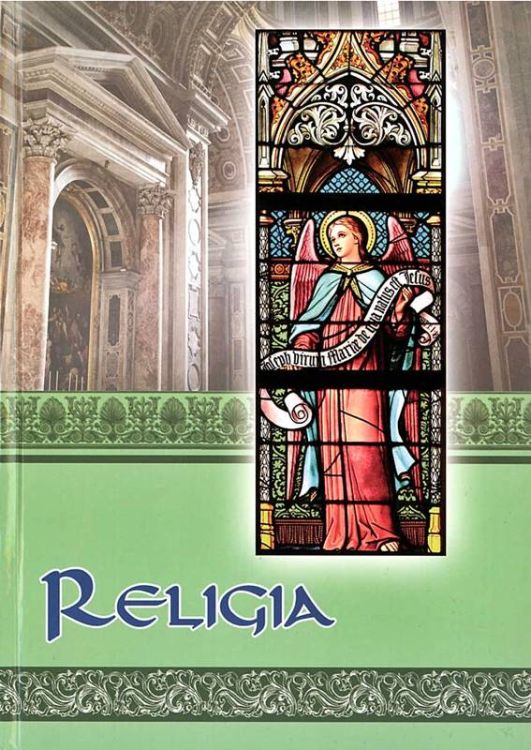 Sklep religijny - Zeszyt do religii A5 80 kartek twarda okładka WITRAŻ