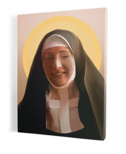 Sklep chrześcijański - Błogosławiona Matka Róża Czacka - obraz na płótnie canvas 30x40 księgarnia religijna