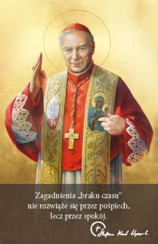 Dewocjonalia księgarnia religijna: Obrazek z błogosławionym kardynałem Stefanem Wyszyńskim (100 sztuk)