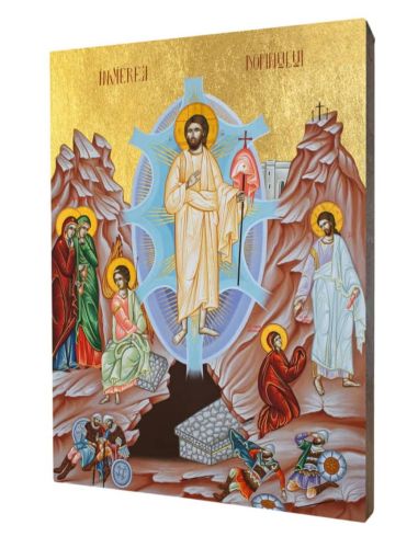Największy sklep z ikonami - ikony rosyjskie - sklep cerkiewny - Ikona Zmartwychwstania Pana Jezusa