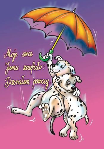 Sklep chrześcijański: Pocztówka seria C nr.8 Dalmatyńczyki