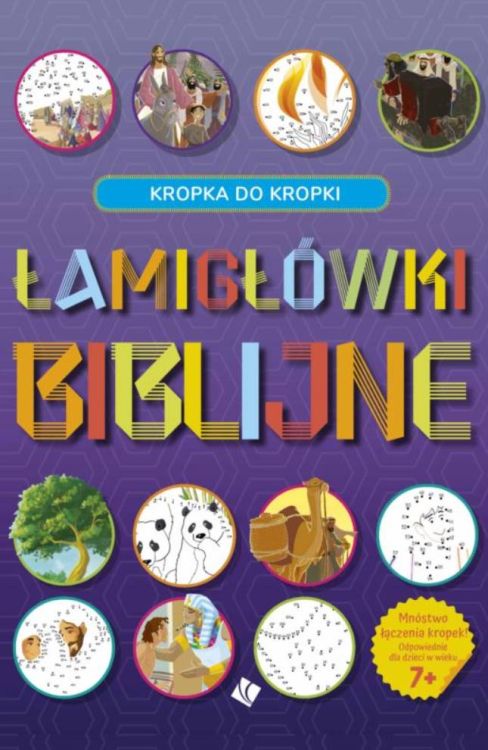 Łamigłówki Biblijne - Kropka do kropki 7+ księgarnia religijna sklep chrześcijański Szaron Wydawnictwo