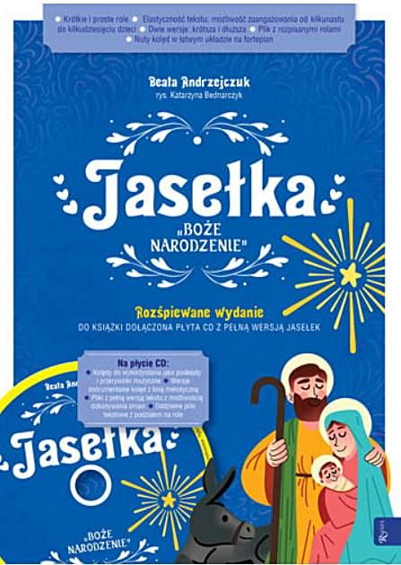 Dom wydawniczy RAFAEL: Jasełka„Boże Narodzenie” (książeczka + płyta CD)