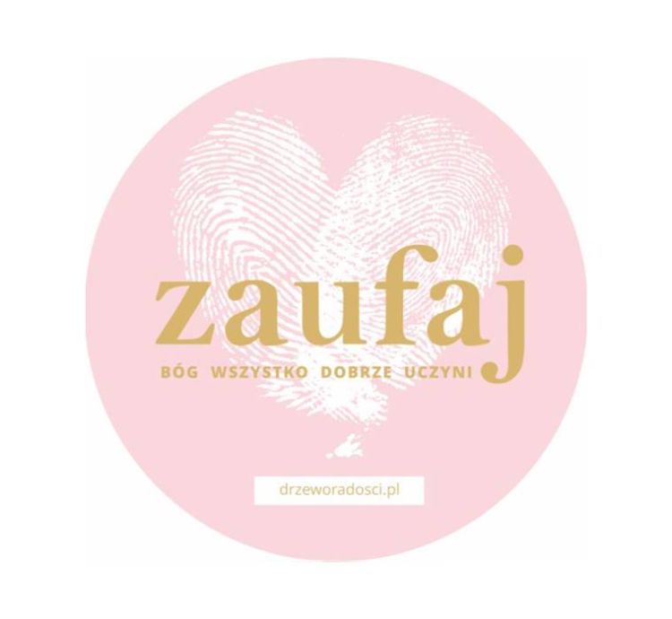 Księgarnia religijna on-line: Magnes na lodówkę "Zaufaj Bóg wszystko dobrze uczyni"