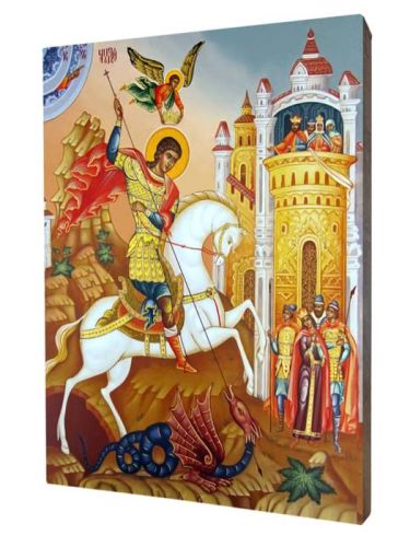 Święty Jerzy ikona złocona księgarnia sklep z ikonami